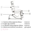 Pedikűrős szék, elektromos (2269 O) Orfeusz