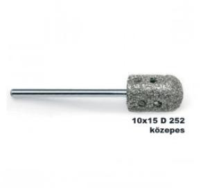 Gyémánt korong 10X15D252 közepes durvaságú