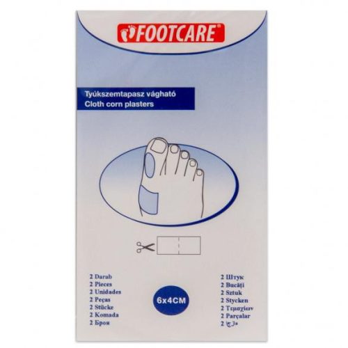 Footcare tyúkszemtapasz vágható 2 db 6x4 cm