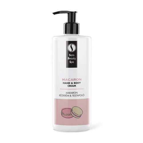 Hidratáló Kollagén Kézkrém és Testápoló - Makaron „Mentes” - 500ml