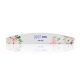 Floral félhold zebra reszelő - 180/180