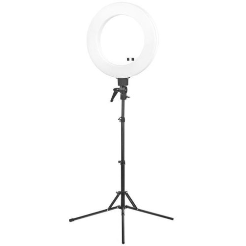Sminkes lámpa 48w LED fekete + állvány (2572)